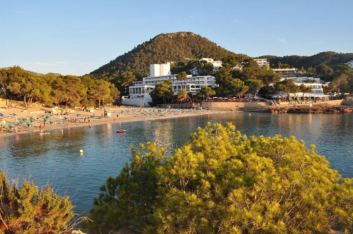 Bahía de s'Arenal Gros, Portinatx, Ibiza