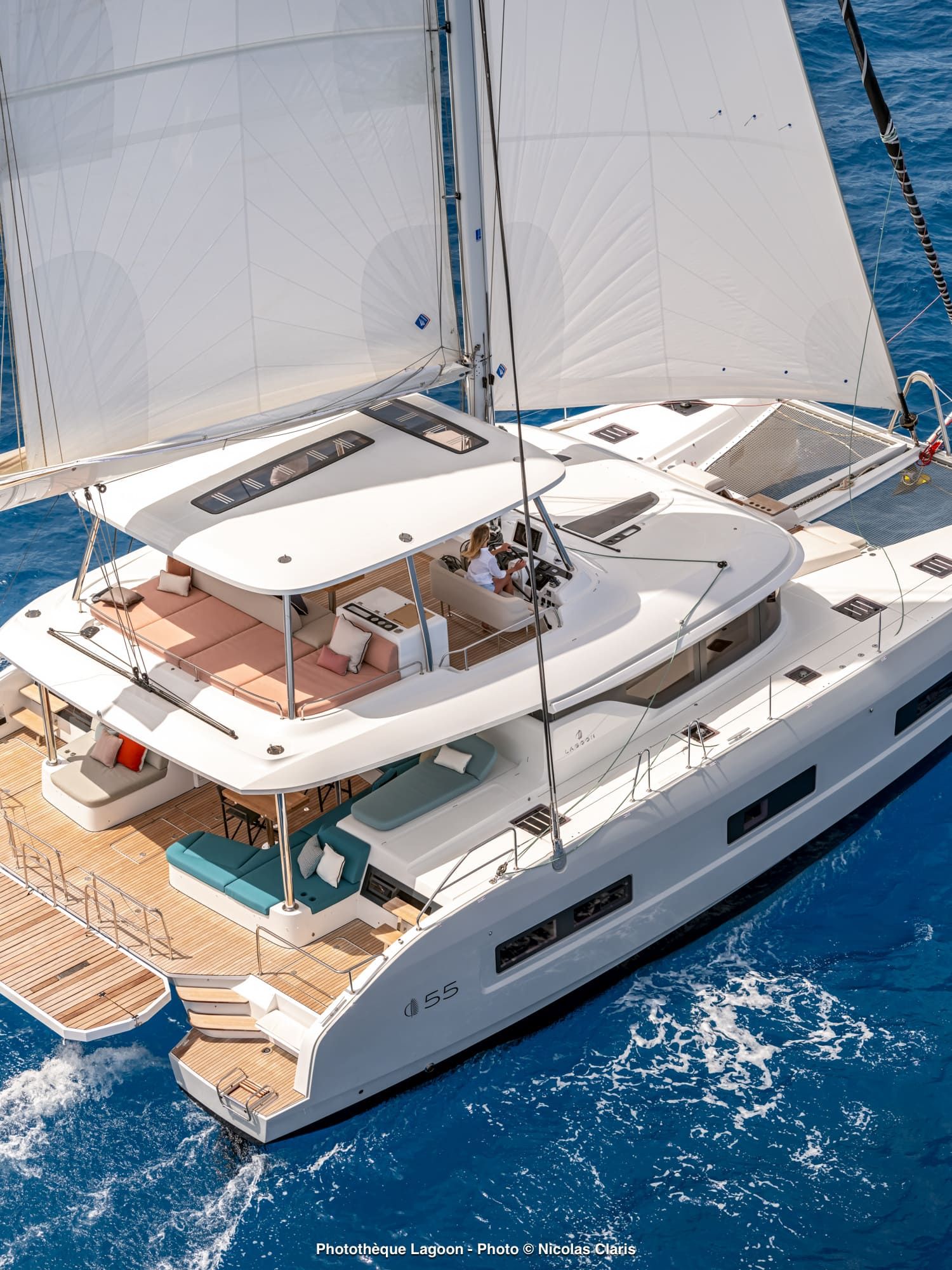 Lagoon 55 - LUZ DEL MAR, Lagoon 55, en alquiler en Ibiza, Ibiza